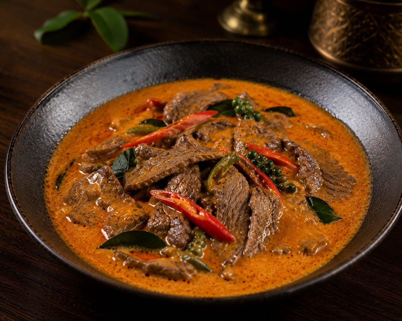 beef panang curry